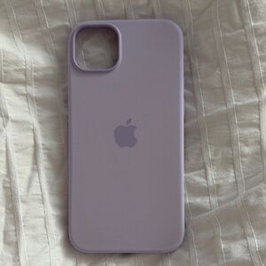 Apple Lavender Silicone iPhone 14 Plus Case